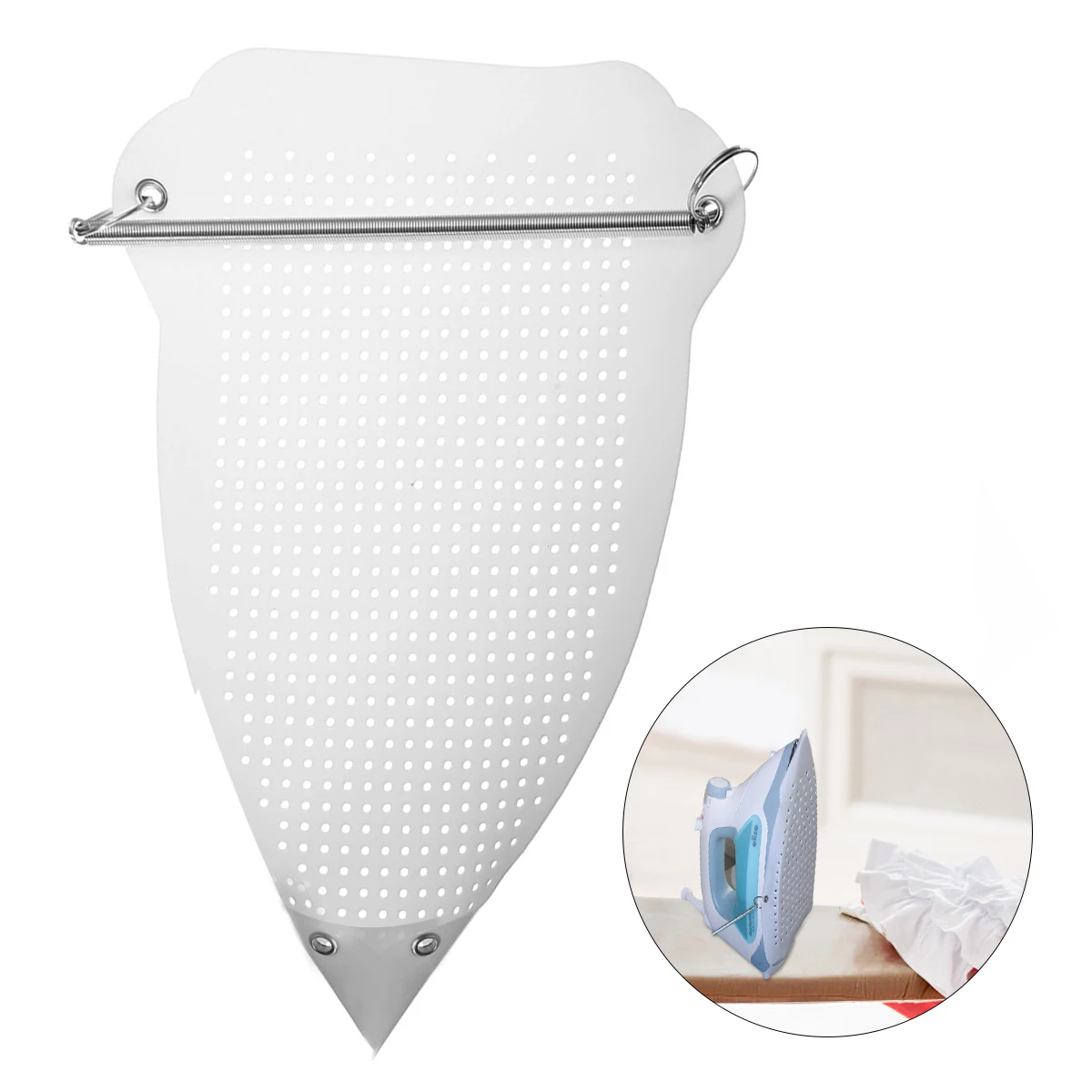 

MTSPACE Universal Electric Parts Iron Cover Shoe Ironing Aid Board Heat Protect Fabrics Cloth Heat Fast Iron Without Scorching