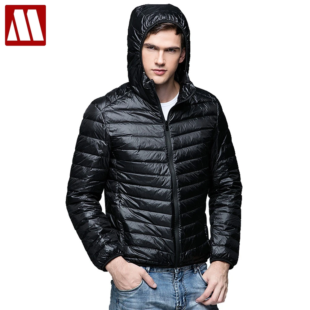 Download 2017 Mens Winter Duck down jacket men 90% Down Content ...