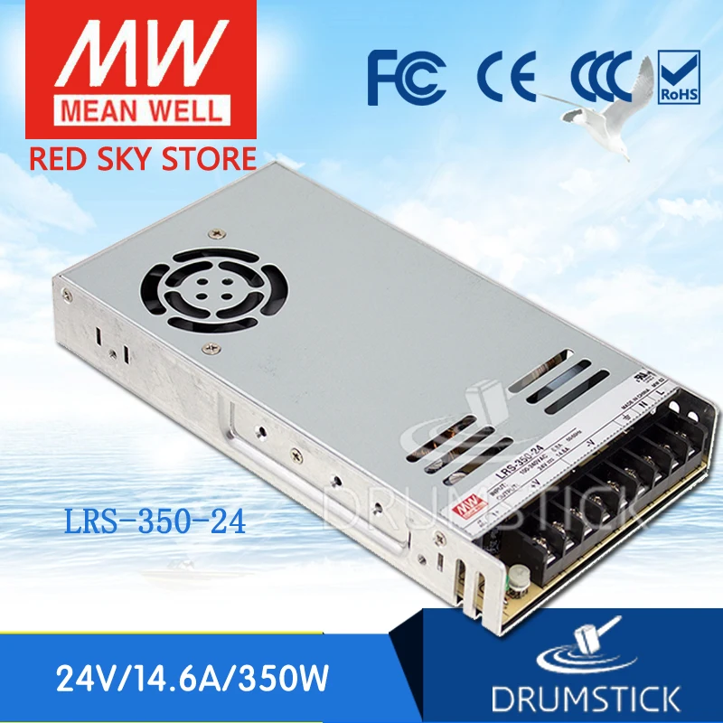 Stetige MEAN WELL LRS-350-24 24V 14,6 EINE LRS-350 350,4 W Einzigen Ausgang Schalt Netzteil