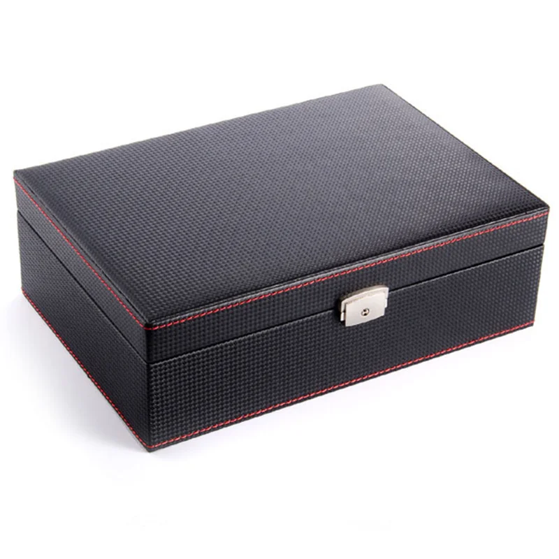 Кожаная Шкатулка для часов 10 отделений W038|watch storage box|brand watch boxwatch box |