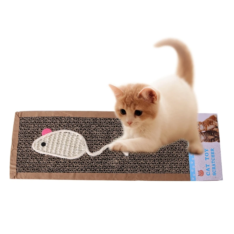 

Pet Cat Sisal Kitten Scratch Scratching Board Post Claws Sisal Hemp Scratch Mat Pad Cat Toys Pet Products