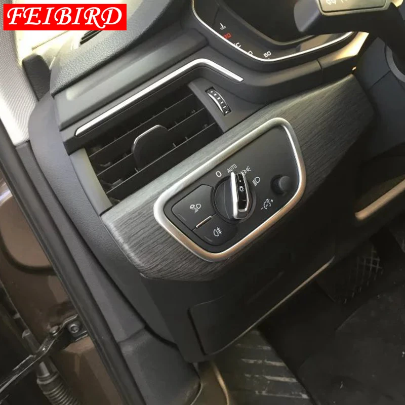Аксессуары для Audi A4 B9 Sedan Avant Allroad Quattro 2016 2019 передняя фара переключатель лампы