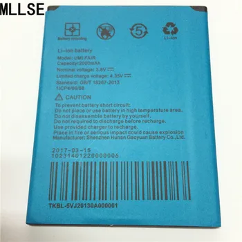 

10pcs MLLSE 2000mAh FAIR battery For UMI Fair Mobile phone battery