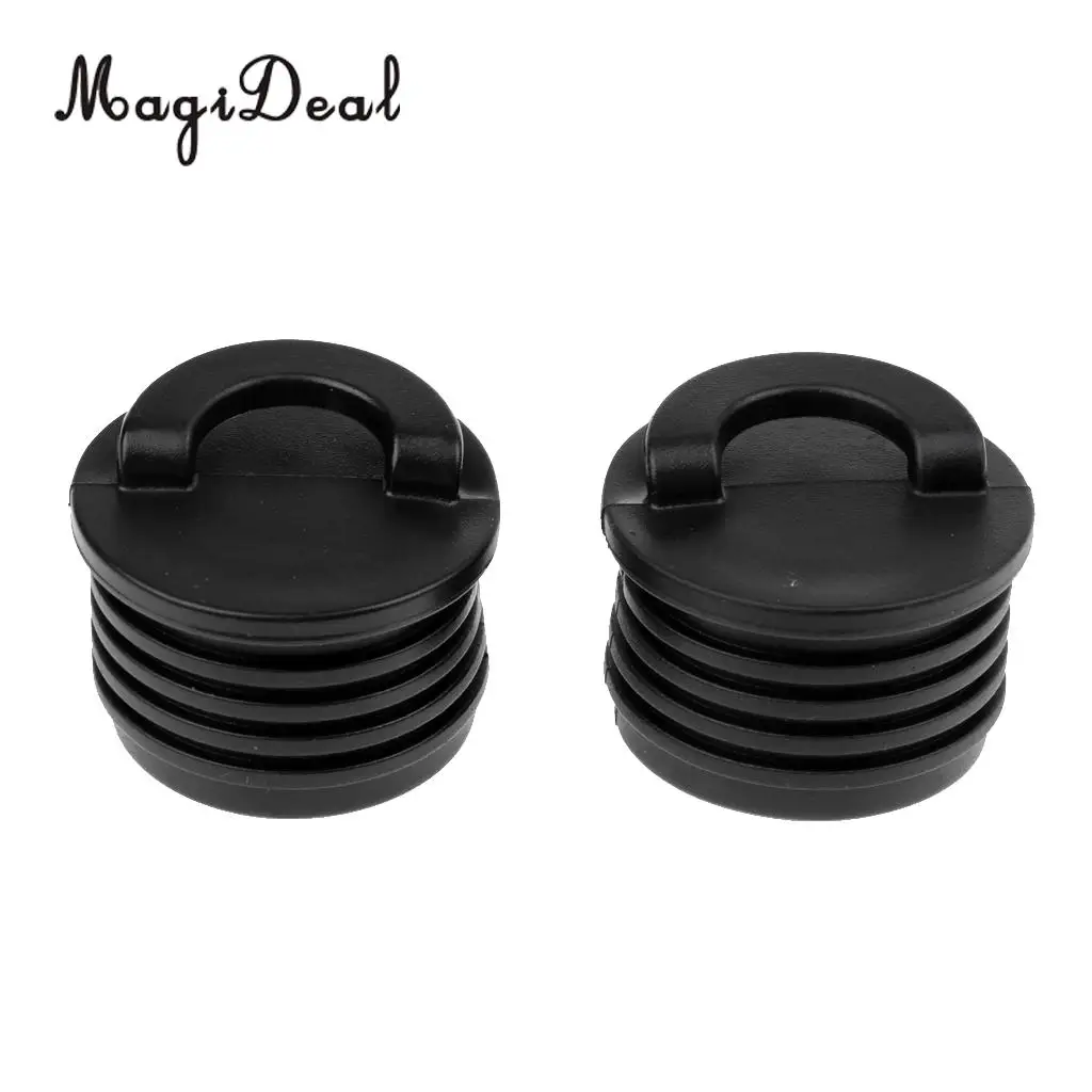 MagiDeal 2 Pack Kayak Marine Boat Scupper Stopper Bungs Drain Holes Plugs Accessories for Inflatable Fishing Boating Rafting