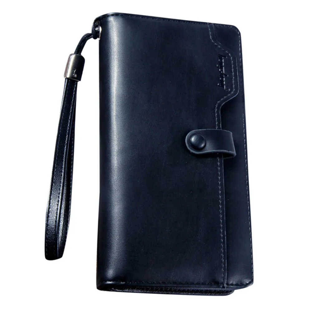 

xiniu Men's Vintage wallet men leather purses long wallet men card holder bolsa masculina#G35