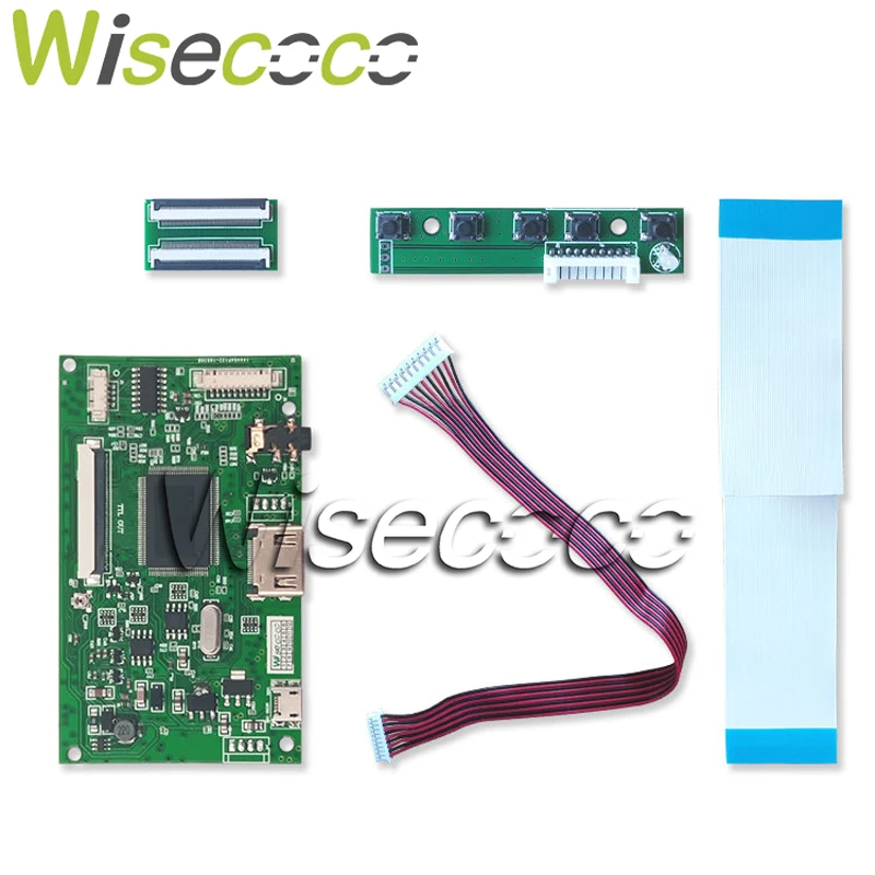Для AT070TN90 92 94 lcd ttl LVDS плата контроллера HDMI VGA 2AV 50 PIN Поддержка автоматически Raspberry Pi плата драйвера