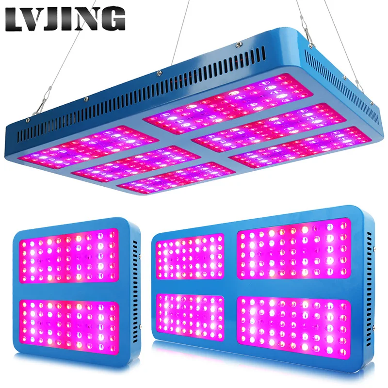 LED Grow Light 1000W 2000W 3000W Full Spectrum Grow Lamps For Medical Flower Plants Vegetative Indoor Greenhouse Grow Tent Box