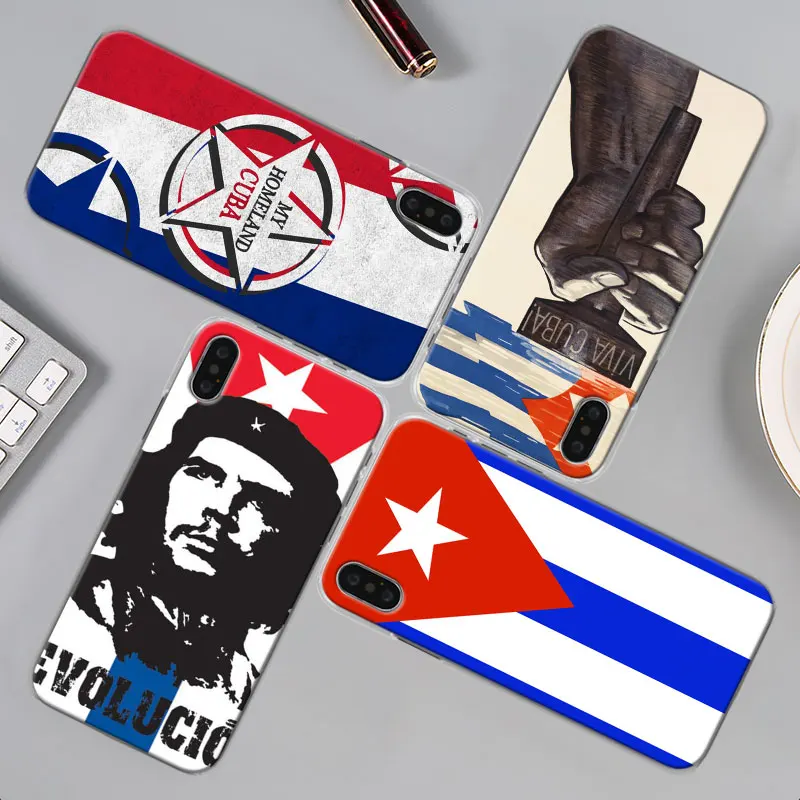 Cuba flag Phone Case for Apple iPhone X XR 7 8 Plus 6 6s Plus XS MAX 11 Pro Max SE Phone Case Coque