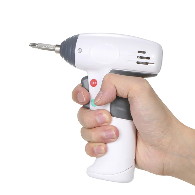 Mini Rotary Wireless Household DIY Electric Screw Driver Set Battery Operated Cordless Screwdriver Drill with 3 PCS Screws