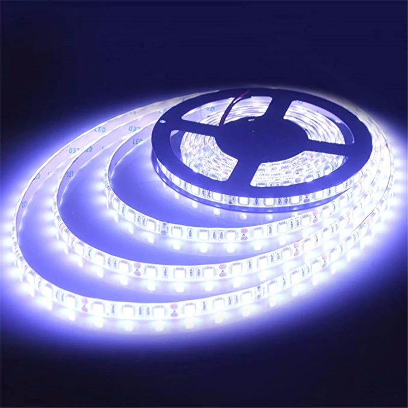 Водонепроницаемая гибкая светодиодная лента 2835SMD с холодным белым/теплым