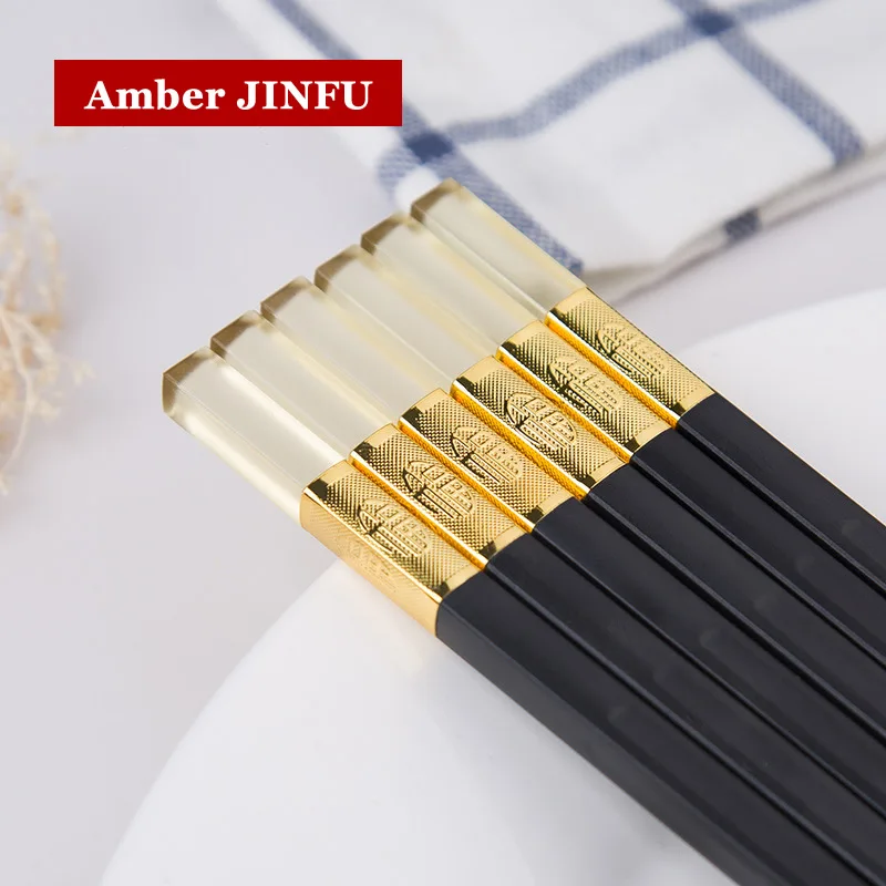 

Korean cuisine Chopsticks China Hotel Sterilizer Used Alloy Chopsticks