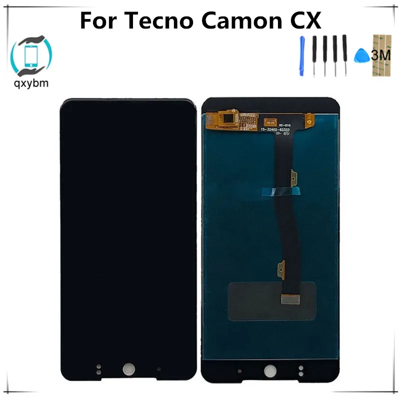 

5.5 Inch For Tecno Camon CX LCD Touch Screen Glass Panel Digitizer Assembly Replace For Tecno CX Display