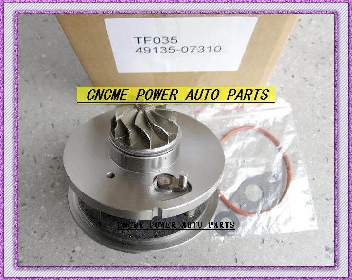 TF035 49135-07310 28231-27810 49135-07311 49135-07312 Turbo CHRA Cartridge Turbocharger For HYUNDAI Santa Fe Grandeur CRDi 06- D4EB 2.2L 150HP (4)