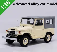 1:18 Advanced alloy car models,high simulation Land Cruiser FJ40 1977 ,metal diecasts suv,collection toy vehicles,free shipping