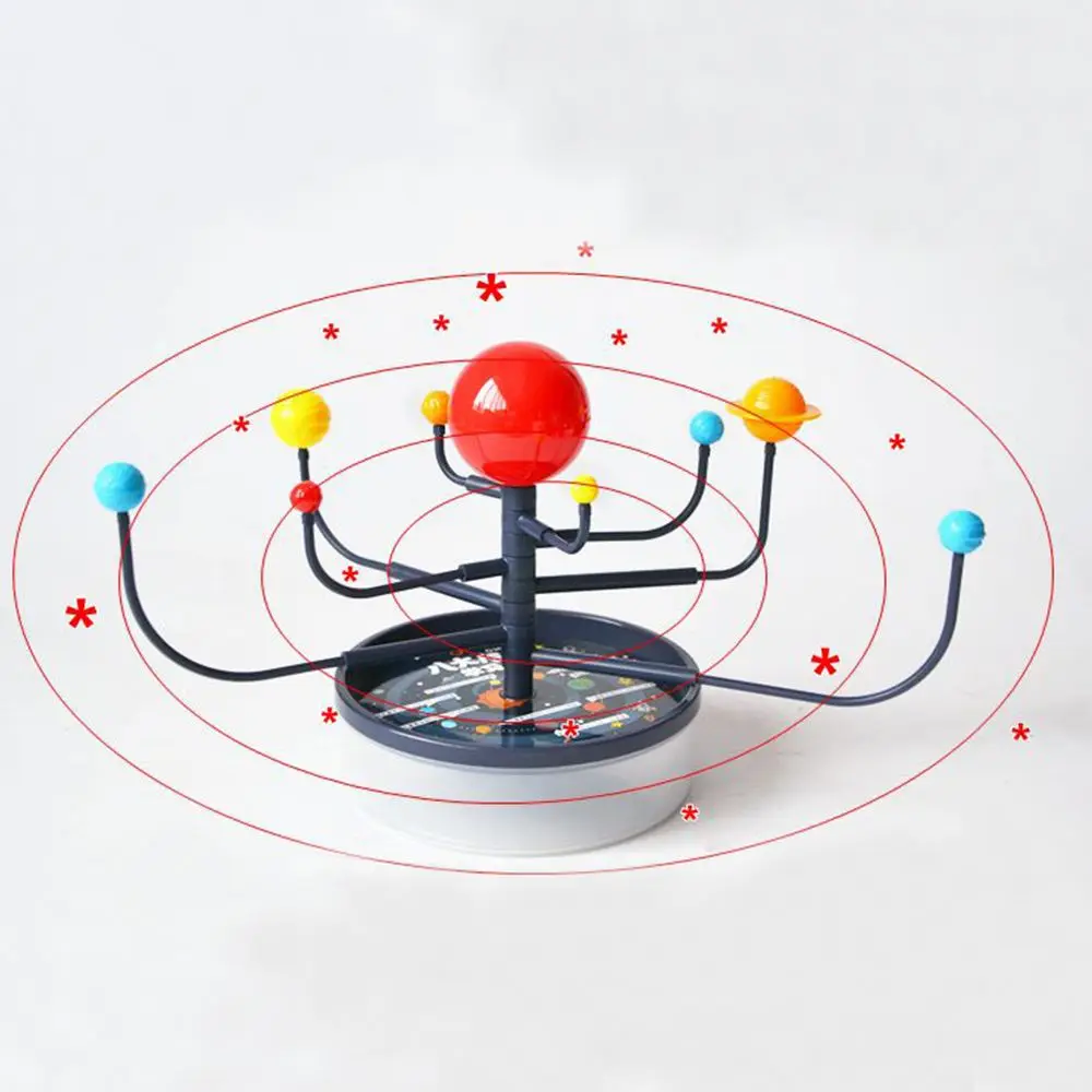 

Children Creative Funny Popular 3D Plastic Planets Science Solar System Model Assembling Toys Education Toys