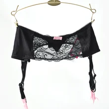 Мягкий эластичный кружевной цельный пластиковый контейнер для носков с пряжкой большого размера, женское нижнее белье, универсальный черный зажим для носков