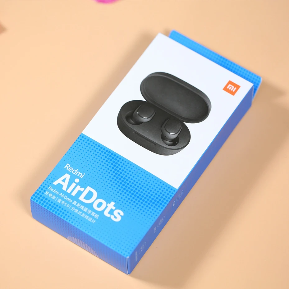 Xiaomi Redmi AirDots True Беспроводные bluetooth 5,0 наушники DSP активная шумоподавление гарнитура с микрофоном наушники