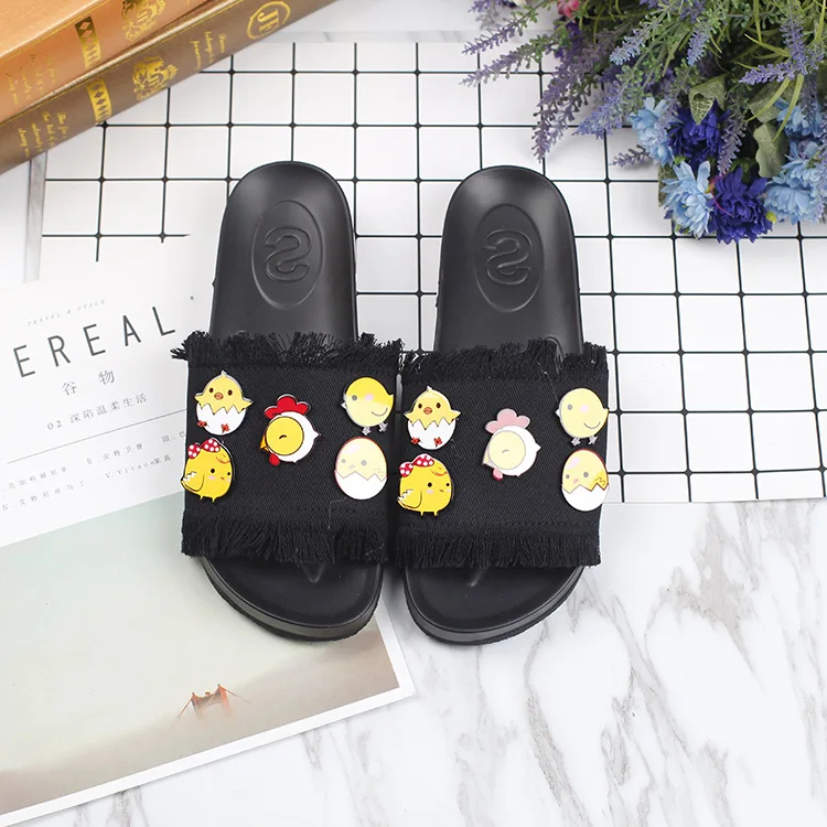 2019 Summer Most Comfortable Womens Casual Shoes Ladies Black Slip On Slippers Cheap52