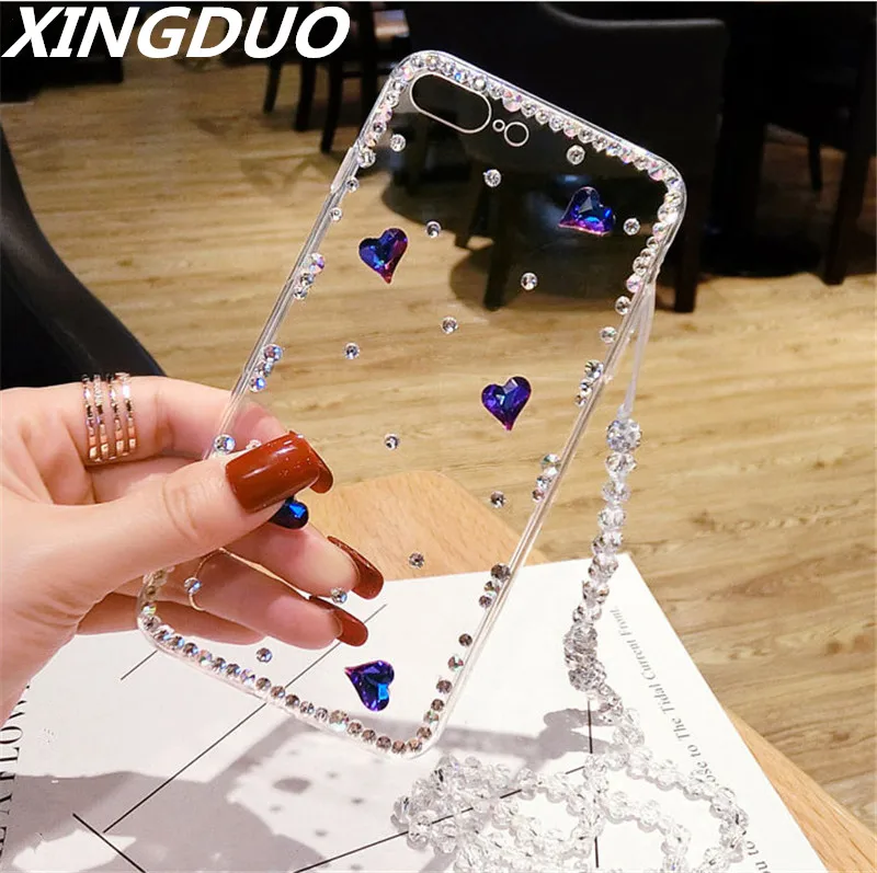 

XINGDUO Phone case 3D Luxury Bling Crystal Rhinestone Case For Samsung Galaxy A3 A5 A7 J3 J5 J7 2016 2017 Diamond Case Cover