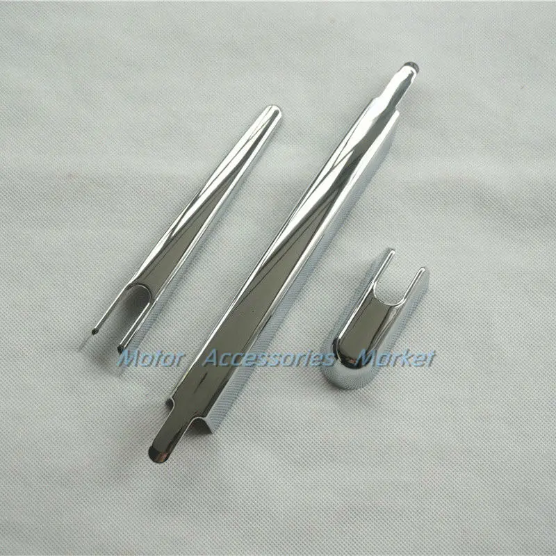 

New Chrome Trunk Wiper Cover Trim For Mercedes-Benz X164 GL Class GL 320 350 420 450 500 2006 2007 2008 2009 2010 2011