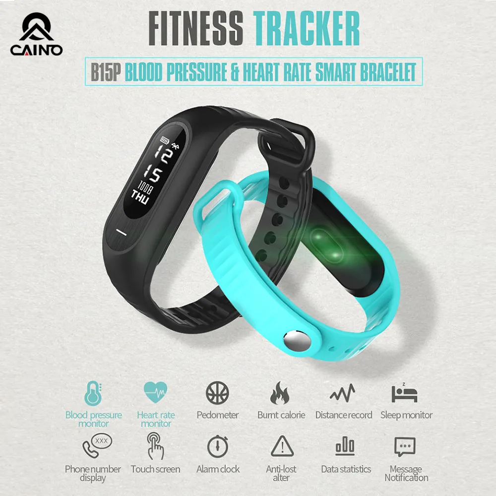 HOT SO COOL Bluetooth 4 0 Sport Bluetooth B15P Smart Bracelet Watch Blood Pressure Heart Rate