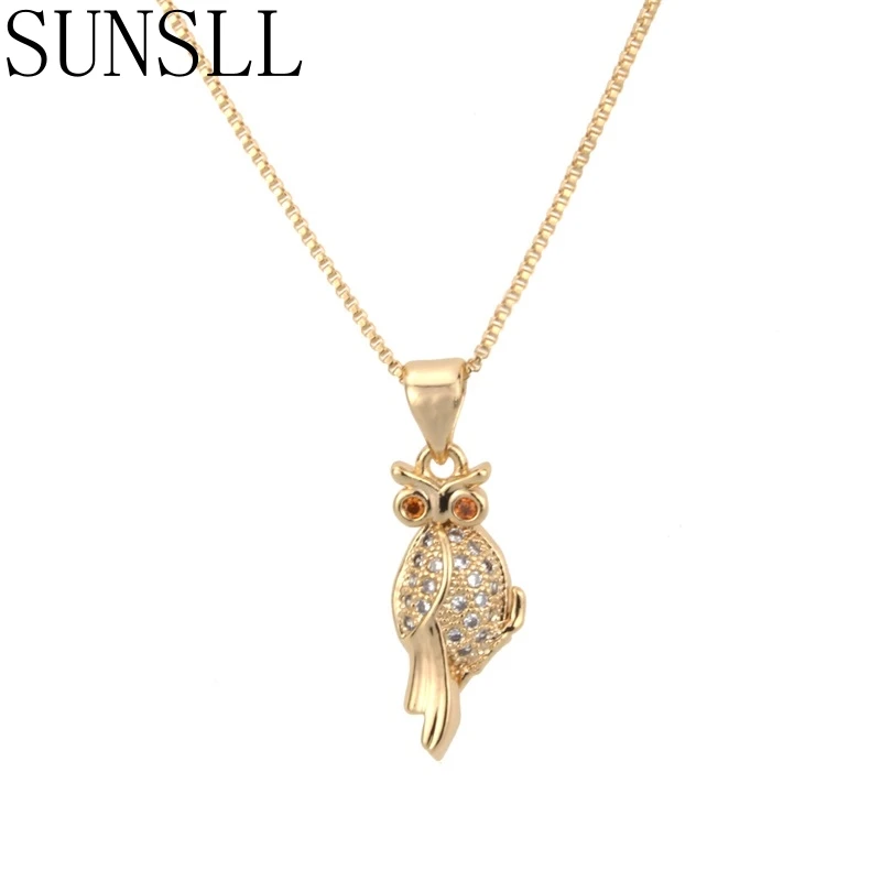 Новый дизайн SUNSLL Золотой/Серебряный цвет медь белый кубический цирконий
