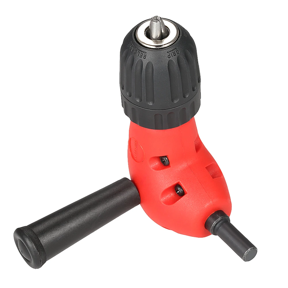 

Professional 0.8-10mm 90 Degree Round Shank Right Angle Bend Extension Chuck Drill Adapter With 9.5mm 3/8" Shank Drill bits