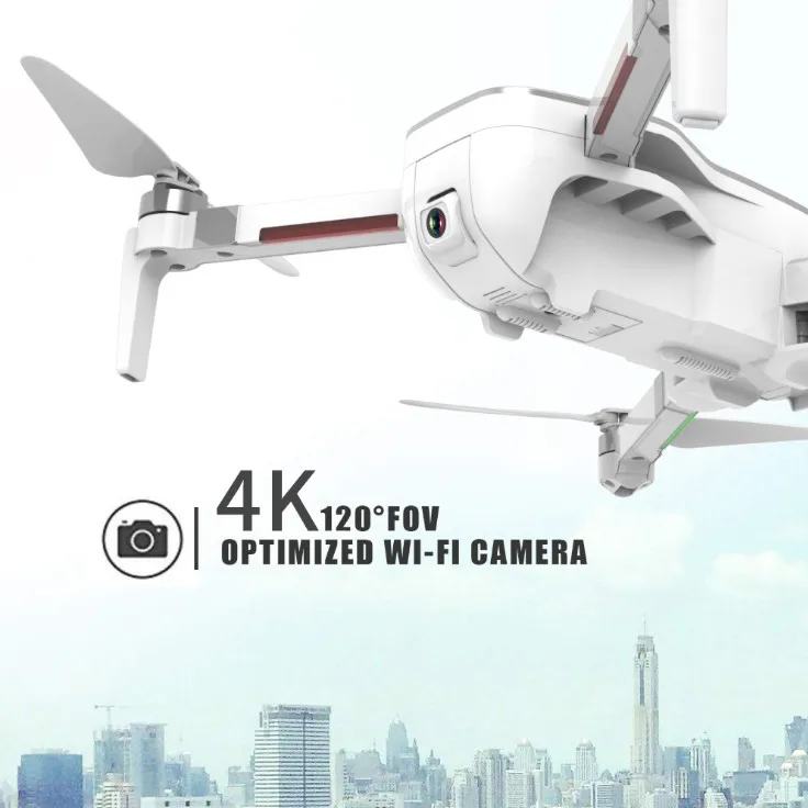 Складной Дрон с GPS 4K камерой дистанционным управлением 500 метров бесщеточный