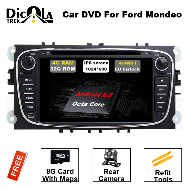 2 din Android 8.0 Octa Core Car DVD Player GPS Navi for Ford Focus Mondeo Galaxy with Audio Radio Stereo Head Unit Free Canbus 2 din Android 8.0 Octa Core Car DVD Player GPS Navi for Ford Focus Mondeo Galaxy with Audio Radio Stereo Head Unit Free Canbus