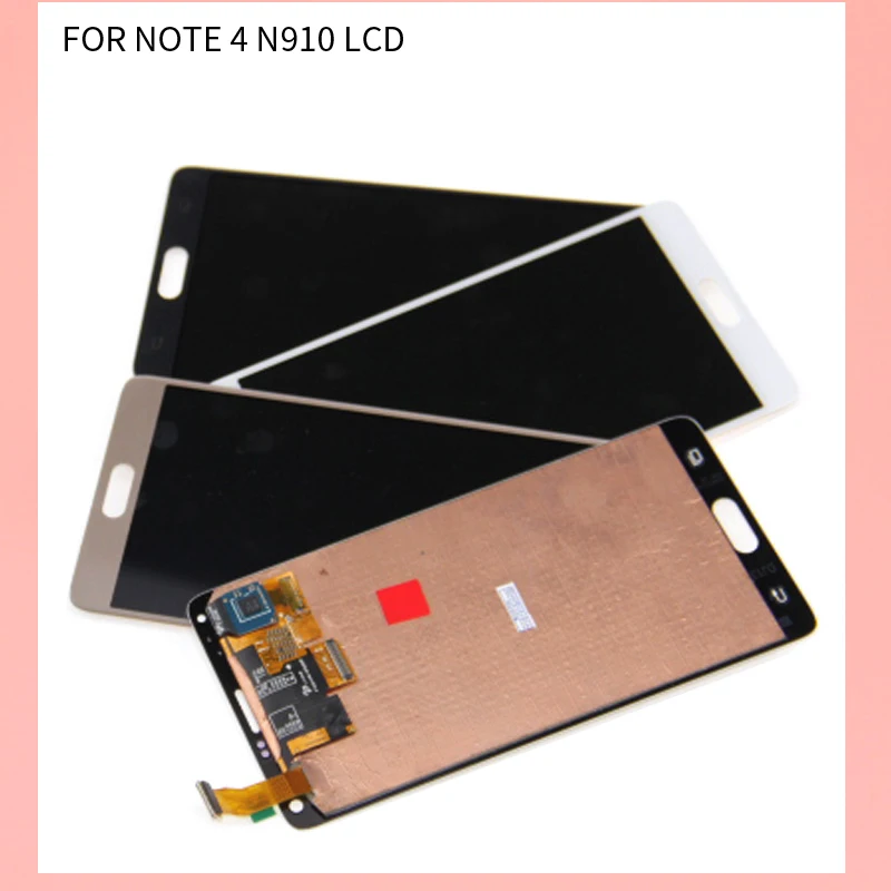 

100% Tested LCD for Samsung Galaxy Note4 Note4 N910C N910 N910A N910F LCD Display Touch Screen Digitizer Assembly