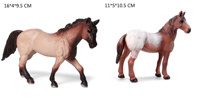 23 Type Optional Horse Model Hand Painted Action Figures Wild Steed Figurines PVC High Quality Educational Toys for Kids Gift