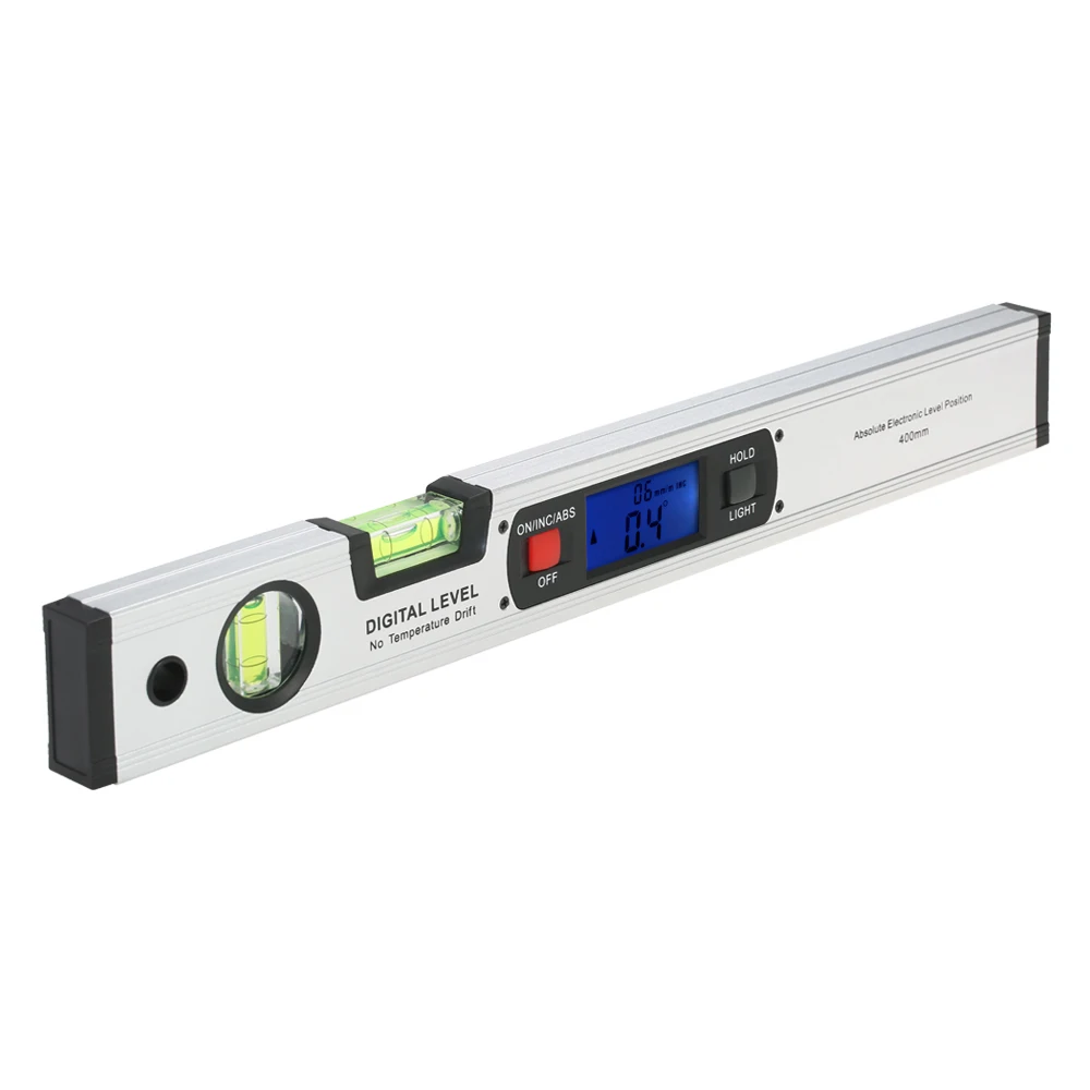 

Digital Angle Finder 0-90 Degrees Spirit Level Angle Meter Inclinometer with Magnets Protractor Ruler Imperial Metric Scales