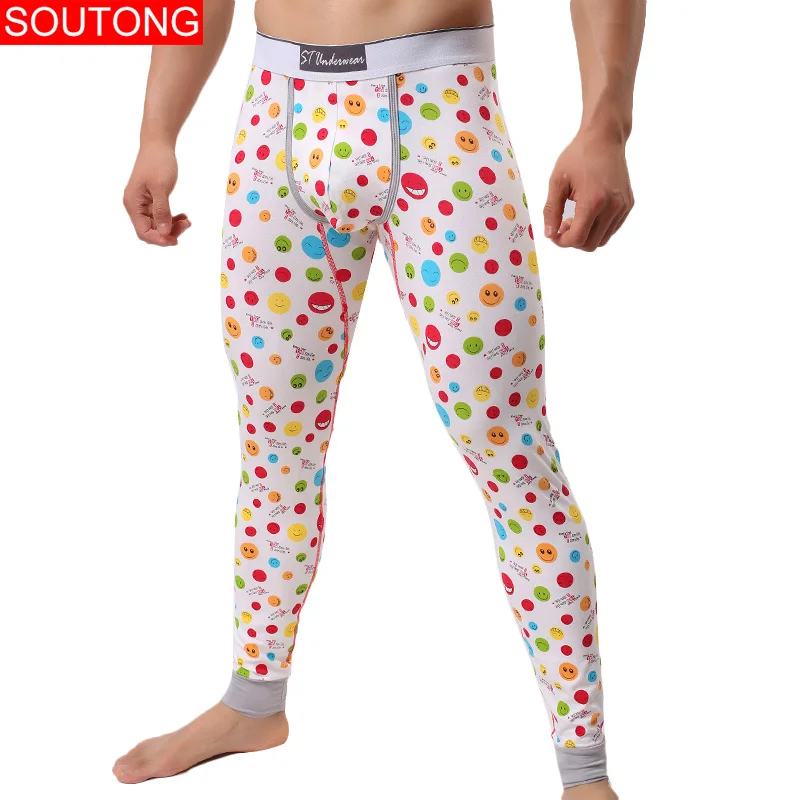Soutong 2018 Winter Warm Men Long Johns Cotton Printed Thermal Underwear Men Thermo Underwear Long Johns Men Thermal Pants qk04 Soutong 2018 Winter Warm Men Long Johns Cotton Printed Thermal Underwear Men Thermo Underwear Long Johns Men Thermal Pants qk04