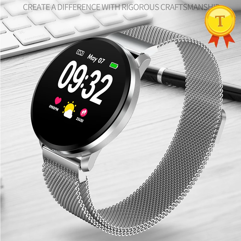

New Smart Bracelet Heart Rate Blood Pressure monitor Sports Watch Smart Wristband Fitness Tracker Pk mi band 3 PK honor band 4