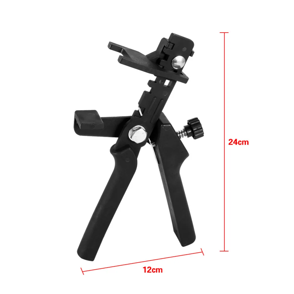 1 шт. Регулируемая плитка локатор прочный черный пол плоскогубцы локатор система выравнивания плитки установка инструменты