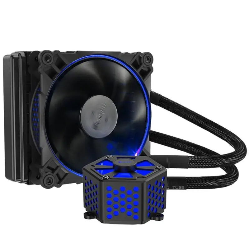 

ALLOYSEED TW-120 RGB CPU Fan Cooler Computer Cooling System Heatsink Radiator Double RGB PWM Speed-control Fan