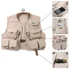 Maximumcatch Children Fly Vest Outdoor Fly Fishing Youth Vest Pack 100% cotton Khaki Jacket ► Photo 3/6