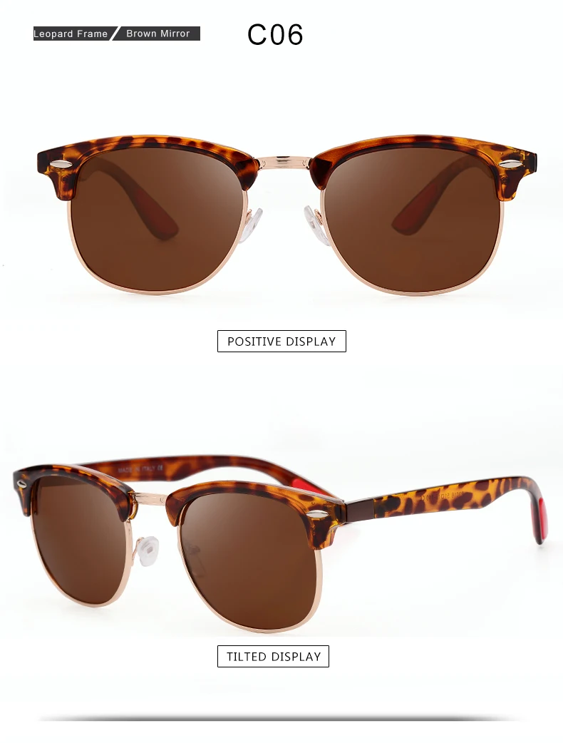 Поляризованные солнцезащитные очки, мужские классические дизайнерские универсальные зеркальные солнцезащитные очки, женские солнцезащитные очки, P3016
