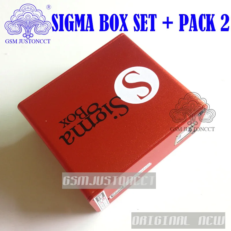 sigam box + pack 2- gsmjustoncct -b2