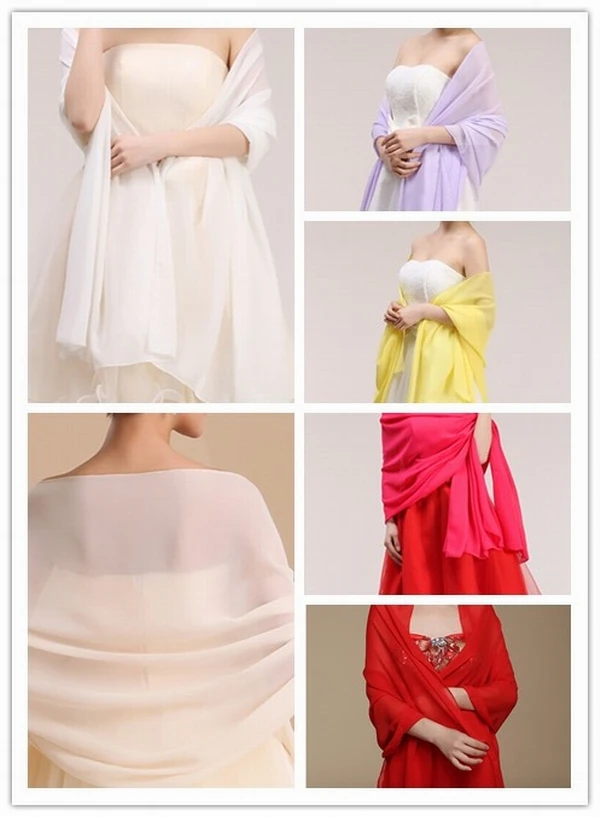 chiffon shawl wrap