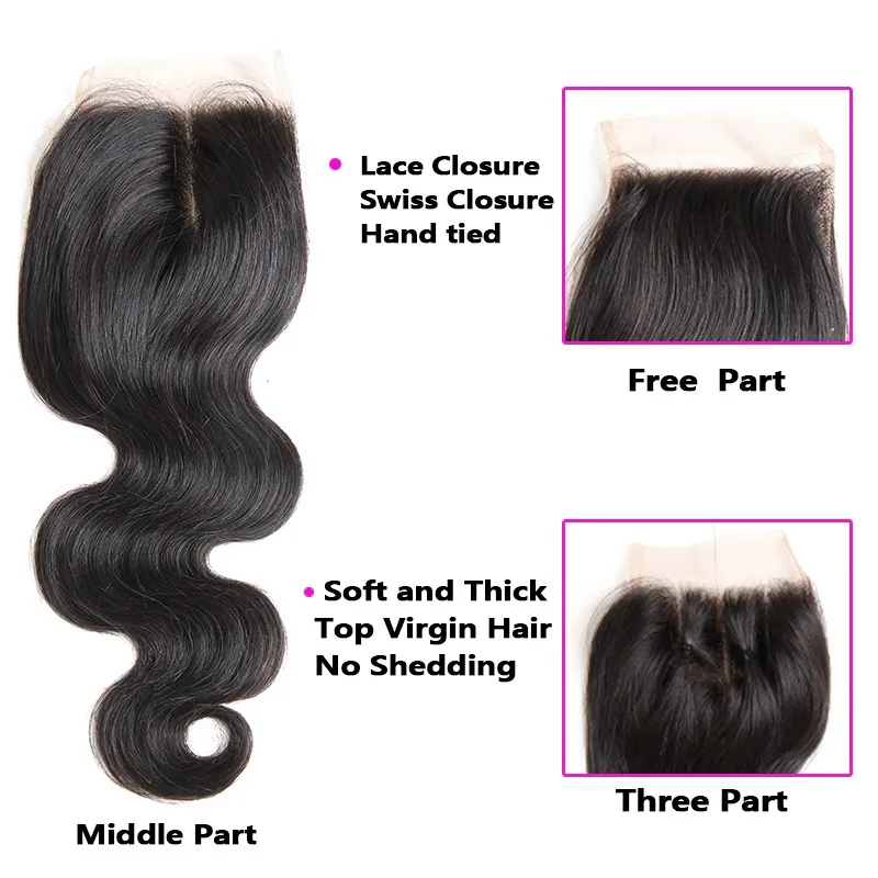 8A Brazilian Body Wave With Closure 4 Bundles Cexxy Brazilian Virgin Hair With Lace Closure Beauty Brazilian Body Wave Bundles (19)