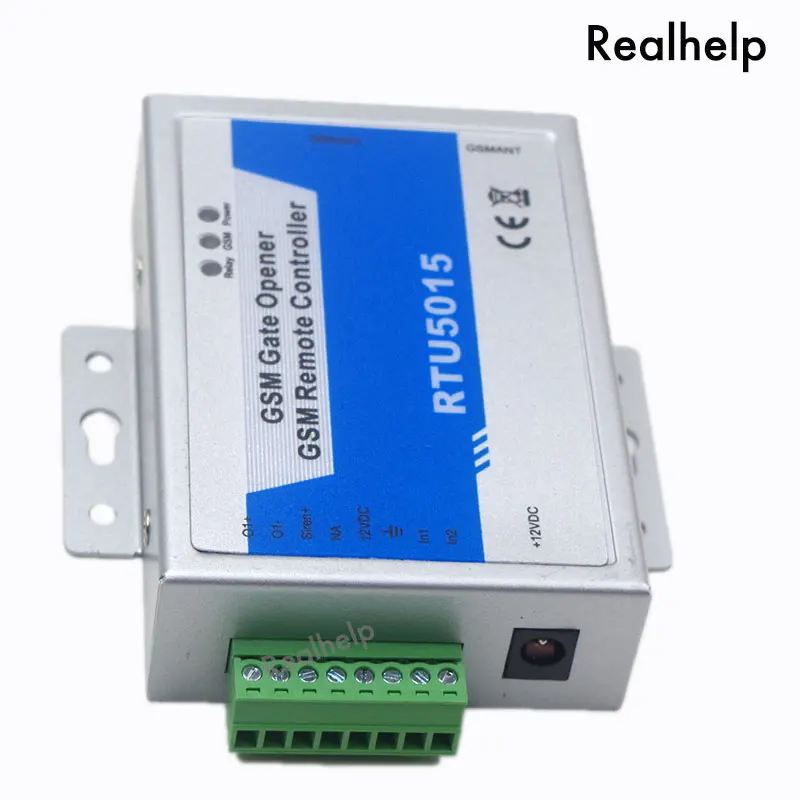 

Realhelp RTU5015 SIM/GSM Gate Opener Operator GSM Remote Control Aalrm Barrier Opener gsm control module electronic door lock