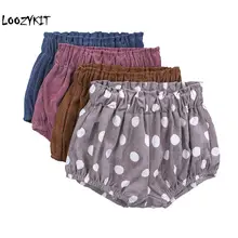 Loozykit/Популярные штаны для маленьких мальчиков и девочек; Штаны для новорожденных брюки для малышей; детские вельветовые шорты; одежда для детей