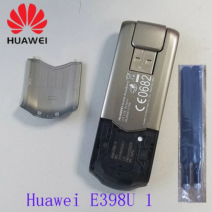 Горячая huawei E398u-1 LTE 100 M USB модем плюс 2 шт антенна