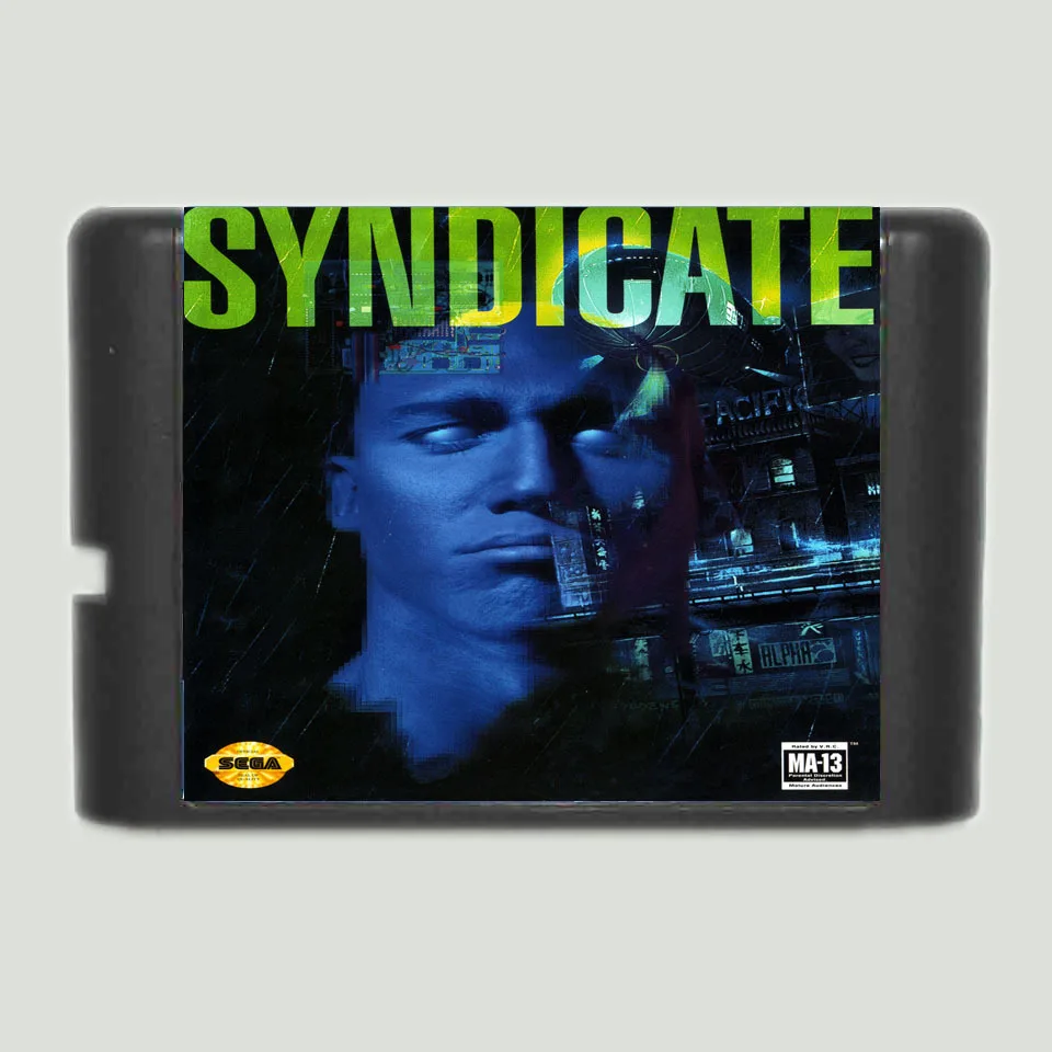 

Syndicate 16 bit MD Game Card For Sega Mega Drive For Genesis
