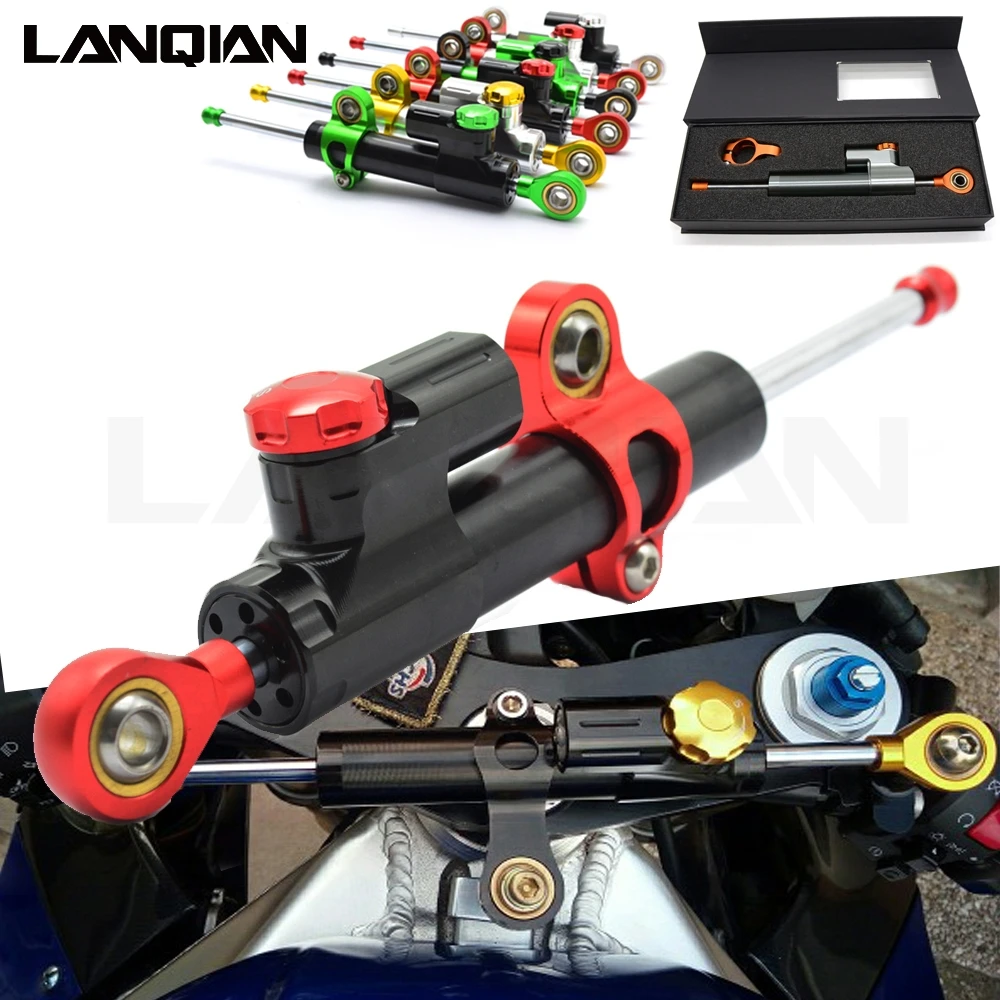 Motorcycle Damper Steering Stabilizer Moto Linear Safety Control For Ducati MONSTER M600 M620 M750/M750IE M900 ST2 ST4/S/ABS | Автомобили