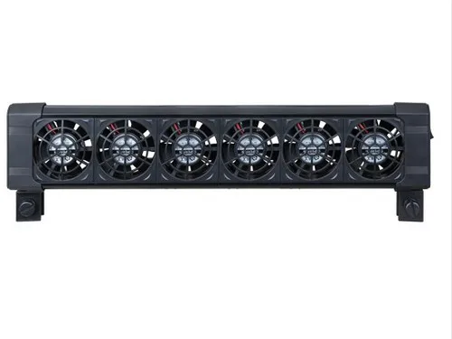 

6ways 110-240V Cooling and cooling fan for water cylinder of fish tank.Saltwater coralline aquarium cold water machine