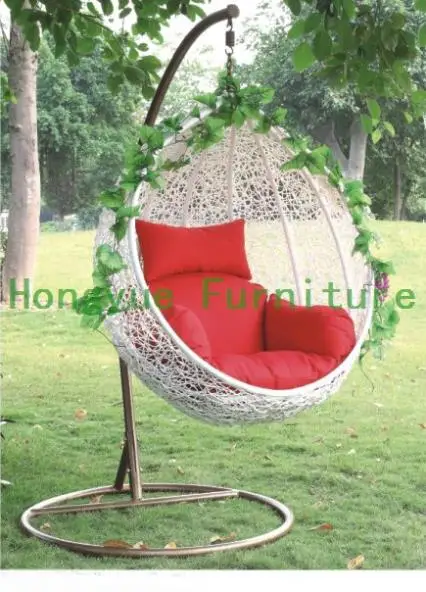 

Garden rattan hammocks set furniture with cushions