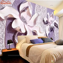 Фото обои 3d на стену бумаги домашний декор тисненые цветы обои для стен 3 D гостиная Детские фрески рулон спальня