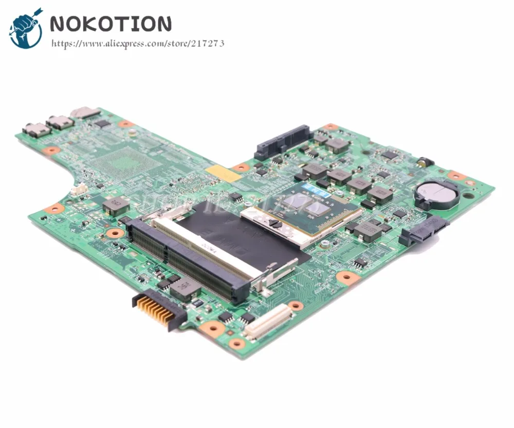 NOKOTION CN-0Y6Y56 0Y6Y56 Y5Y56 48.4HH01.011 основная плата для Dell Inspiron N5010 материнская плата для ноутбука HM57 DDR3 Бесплатный процессор